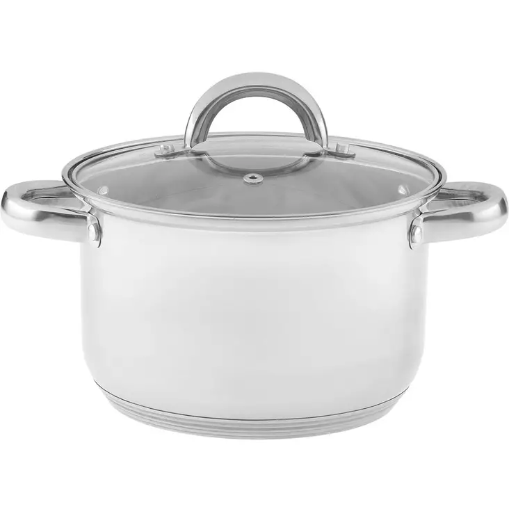 Maku kitchen life teräskattila 20 cm lasikannella - Kattilat ja paistinpannut - 6410416475240 - 1