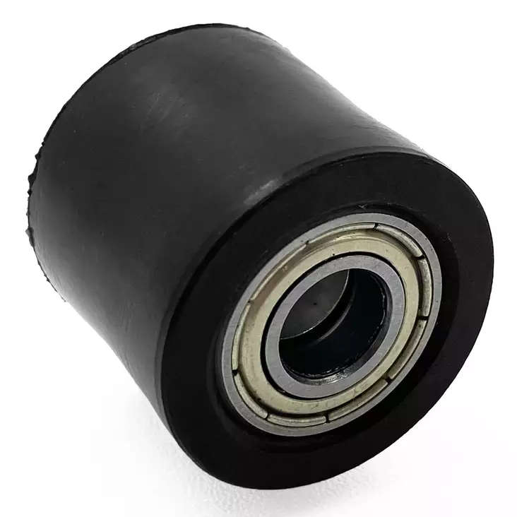 ketjunkiristin 10mm pultille, laakeroitu ketjurulla - Mönkijän ketjukiristimet - 6438471027570 - 1