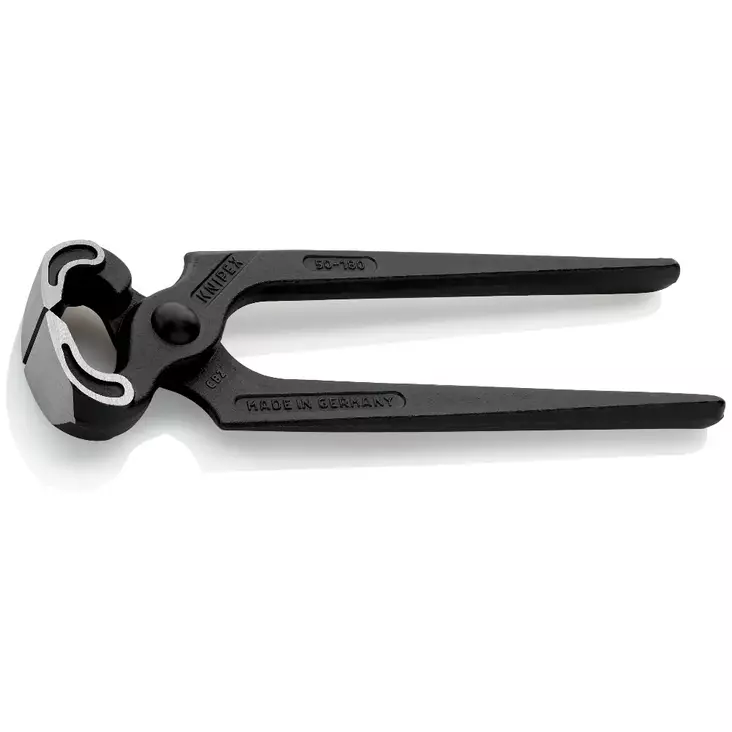 Knipex 50 00 180 hohtimet 180mm, mustat fosfatoidut, kiillotettu pää näkyvissä - Putkipihdit ja pulttisakset - 4003773021940 - 1
