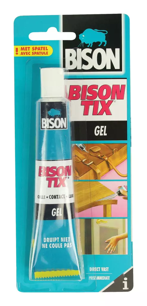 Kontaktiliima Bison Tix Gel 50ml - Kontaktiliimat - 8710439050560 - 1