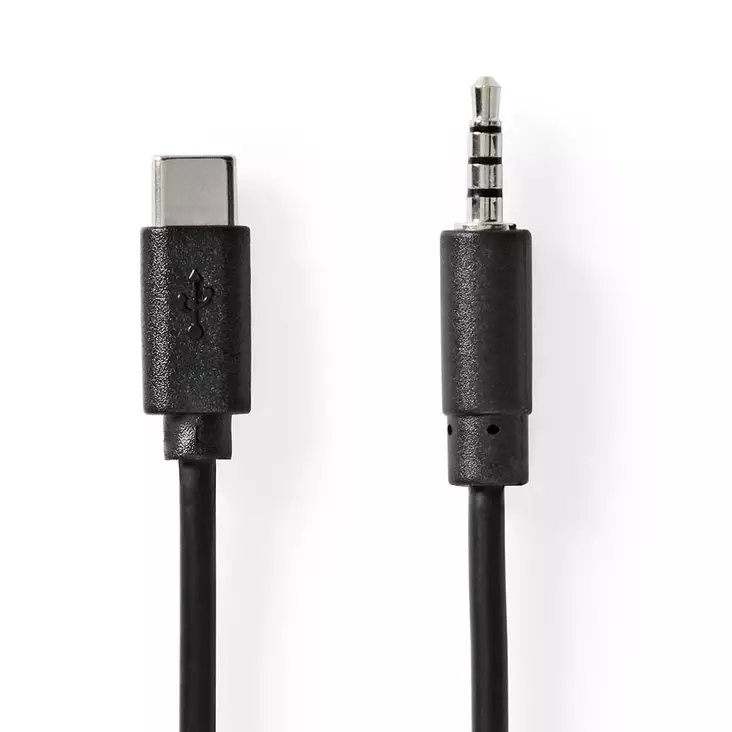 Nedis usb c 3,5 mm audiokaapeli 1 m - Liittimet, adapterit ja telakointiasemat - 5412810422210 - 1