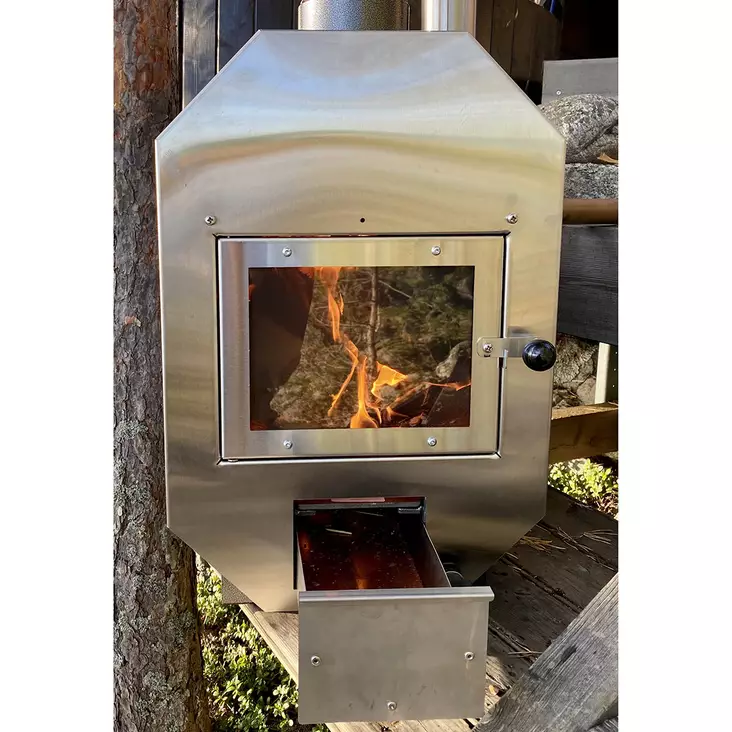 paljun kamina 35kW teholla - Kaminat ja kaminapuhaltimet - 00000590 - 1