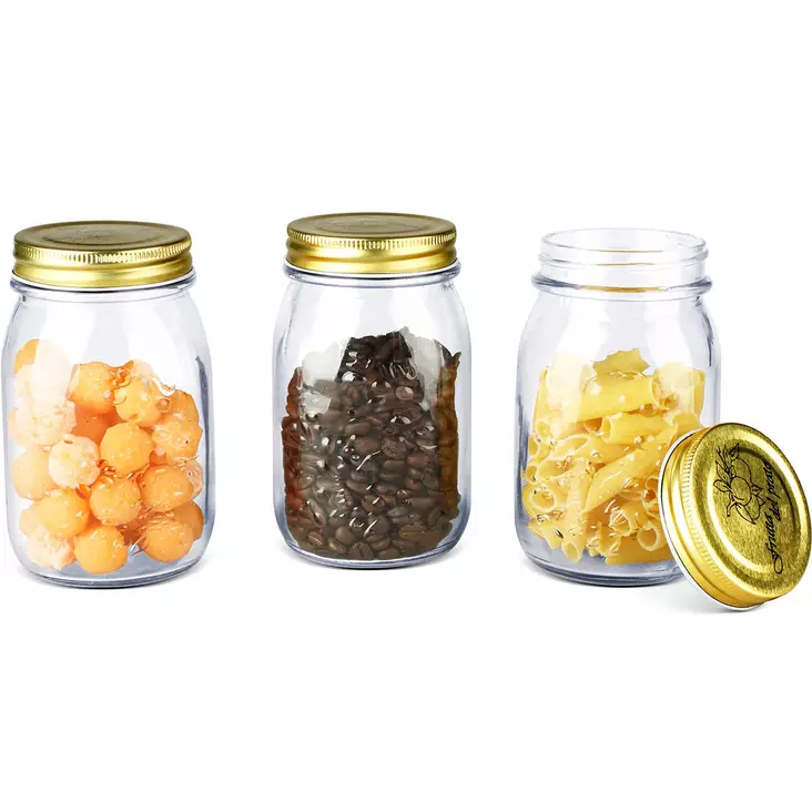 Lasipurkki Chef kannella 1000ml - Säilöntäastiat - 6438168097770 - 1