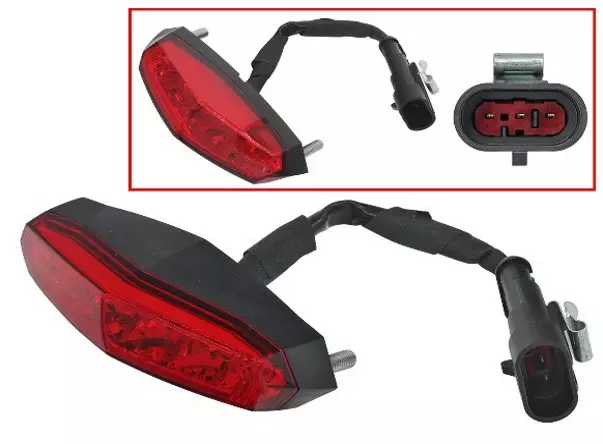 LED Takavalo Sno-X Ski-Doo/Lynx - Takavalot ja -osat moottorikelkkaan - 6438235232370 - 2