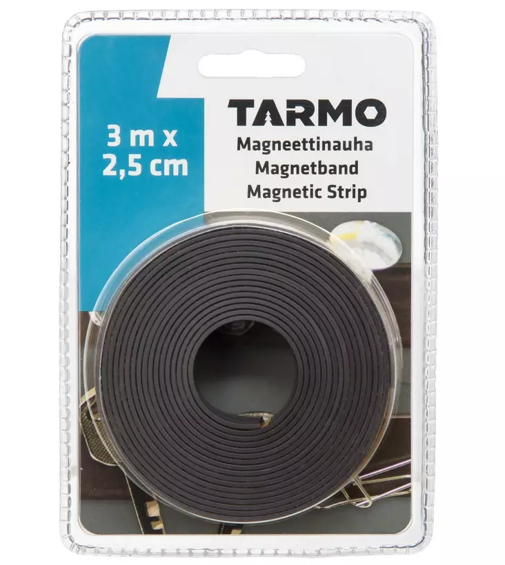 magneettinauha 3m - Magneetit, nastat ja klemmarit - 6410412806390 - 1