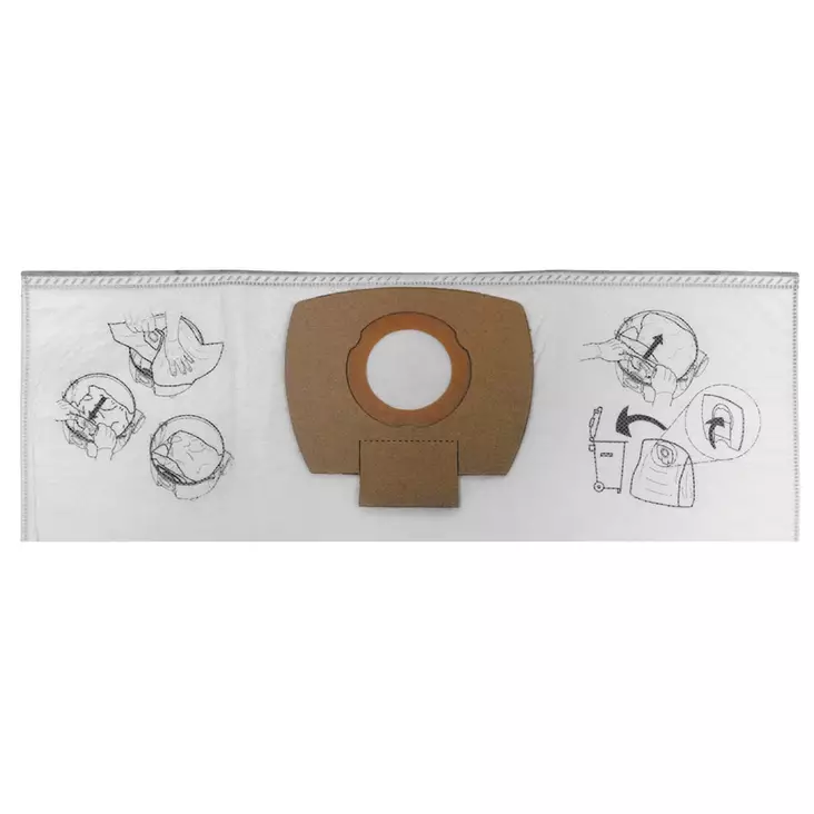 Makita imurin pussit 10l 5kpl  - Teollisuusimurit - 088381703550 - 1