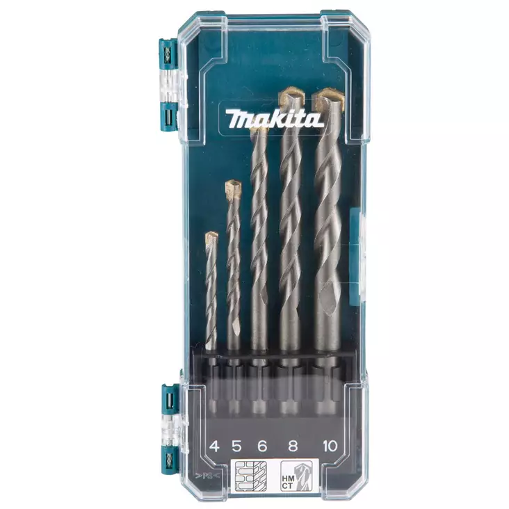 Makita kiviporanterä sarja - Kiviporanterät ja lasiporanterät - 088381577380 - 1