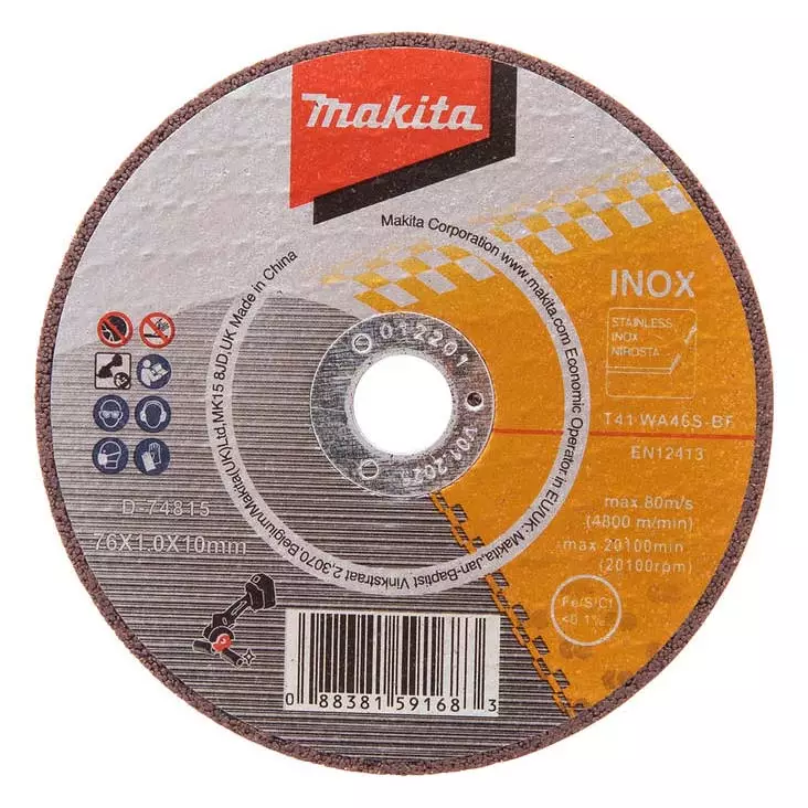Makita metallilaikka - Kulmahiomakonelaikat 125mm - 088381591690 - 1
