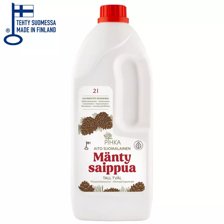 Pihka mäntysaippua suomalainen 2l - Lattianpesuaineet ja yleispesuaineet - 6419642036010 - 1