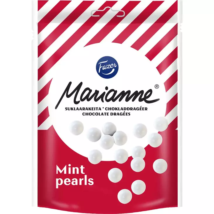 Marianne minttusuklaahelmet 150 g pussissa - Karkkipussit - 6416453040540 - 1