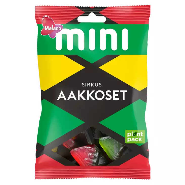 Mini sirkus aakkoset karkkipussi 120g - Karkkipussit  - 6420256010860 - 1