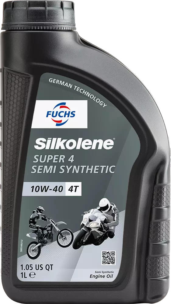Moottoriöljy Silkolene Super 4 10W-40 1L - 4-tahti öljyt - 5031131792170 - 2