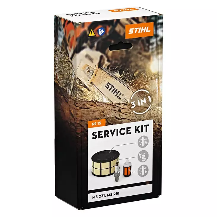 Moottorisahan huoltosarja stihl 15 - Moottorisahan yleisosat - 886661609130 - 1