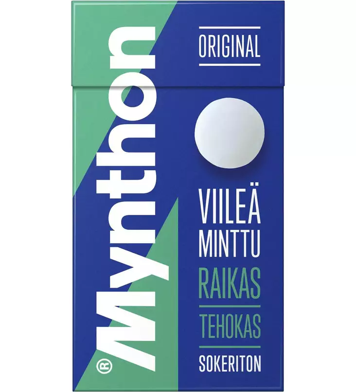 mynthon viileä minttu pastilli - Pastillit ja purukumit - 6420256015230 - 1