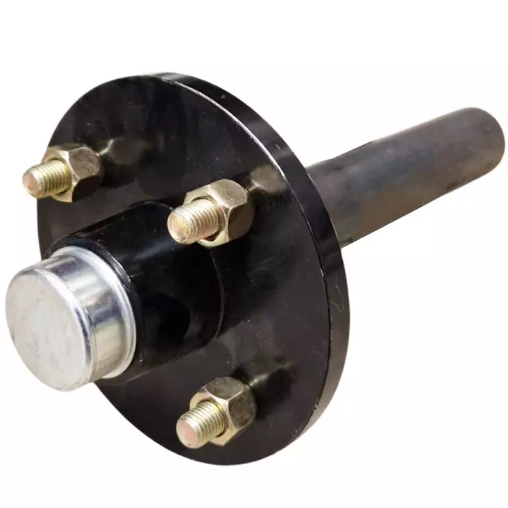 Napa 4x100mm 375kg pyöreä akseli 40mm ghargo - Peräkärryn navat, akselit ja iskarit - 6438168098760 - 1