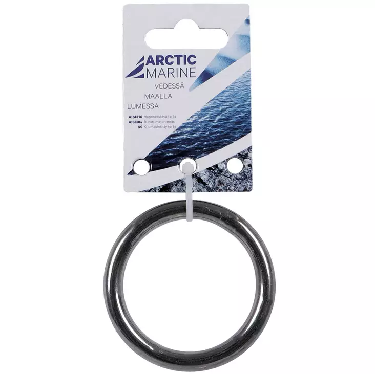 O-rengas hitsattu 5/30mm - Veneen kiinnitysrenkaat ja koukut - 6430022582330 - 1