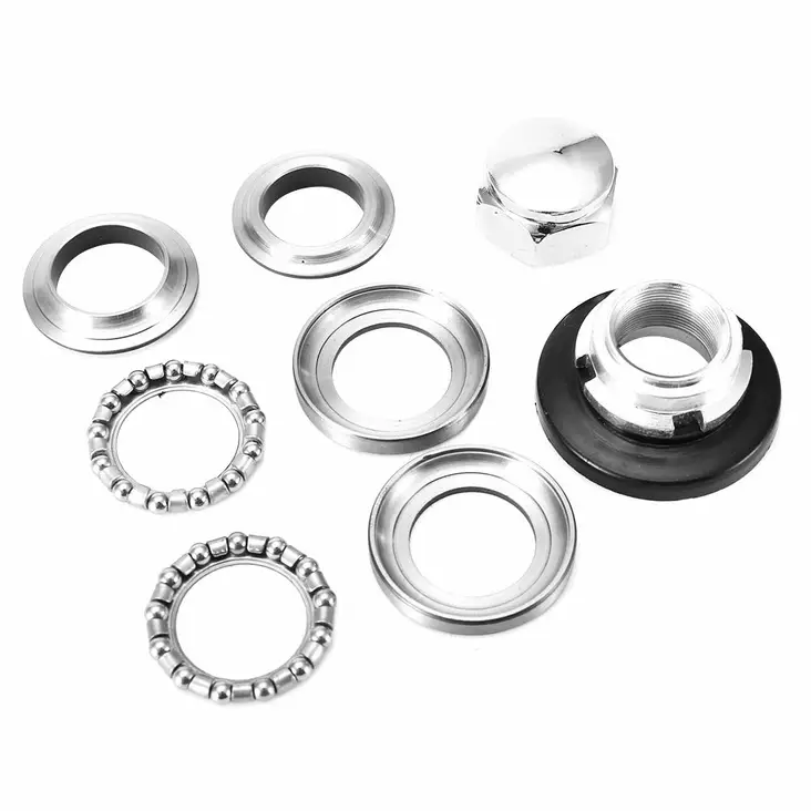 Emäputken mutteri ja laakerisarja hondatype 50cc 110cc 125cc - Crossin ja enduron ohjauslaakerit - 6438471280760 - 1