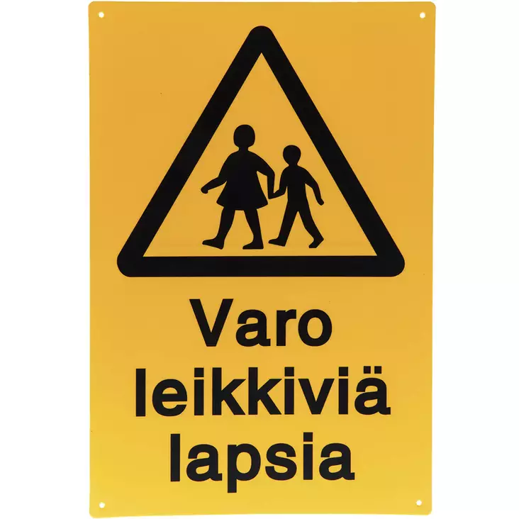 varo leikkiviä lapsia 247423 - Opasteet ja varoituskyltit - 6410412474230 - 1