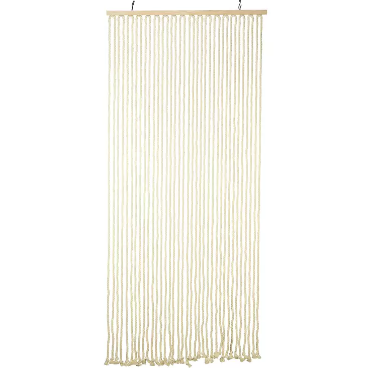 Oviverho makramee, luonnonvalkoinen - Verhotangot ja verhotarvikkeet - 8720573940900 - 1