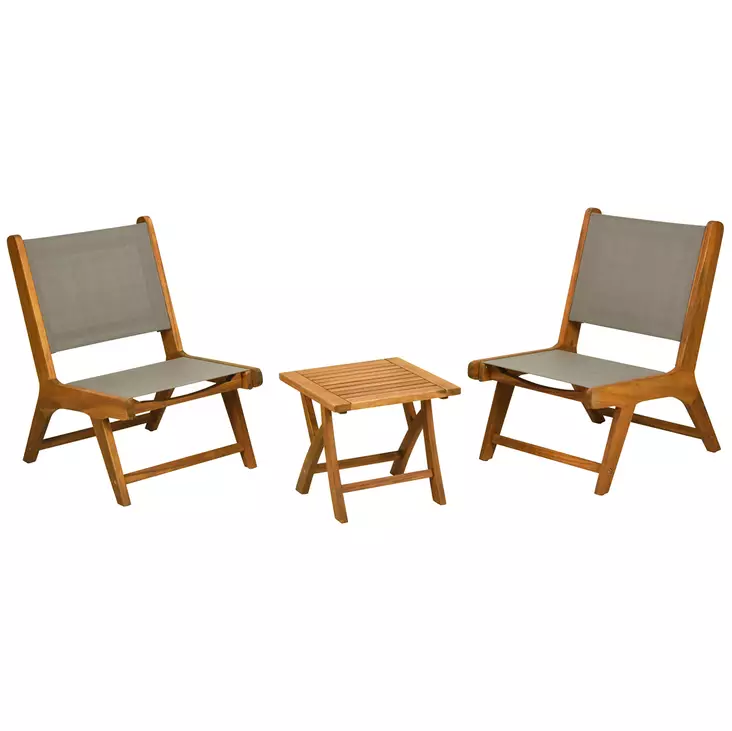 Parvekekalusto sarja puu - Terassikalusteet - 8720573879620 - 1