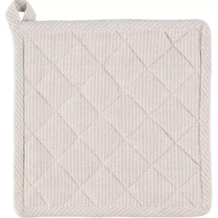 Patalappu raidallinen beige, puuvillaa - Patalaput ja esiliinat - 6410416410760 - 1