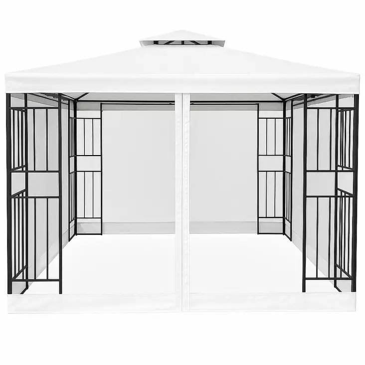 Paviljonki barcelona valkoinen - Paviljongit ja pergolat - 6438168117980 - 1