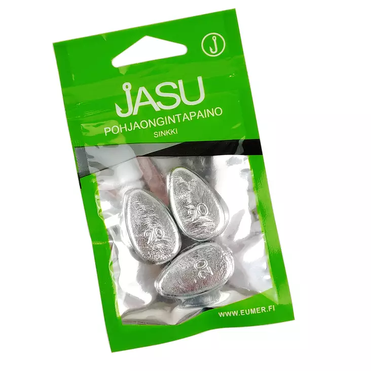 Pohjaongintapaino sinkkinen 20g - Siimapainot ja uistinkoukut - 6430075931420 - 1