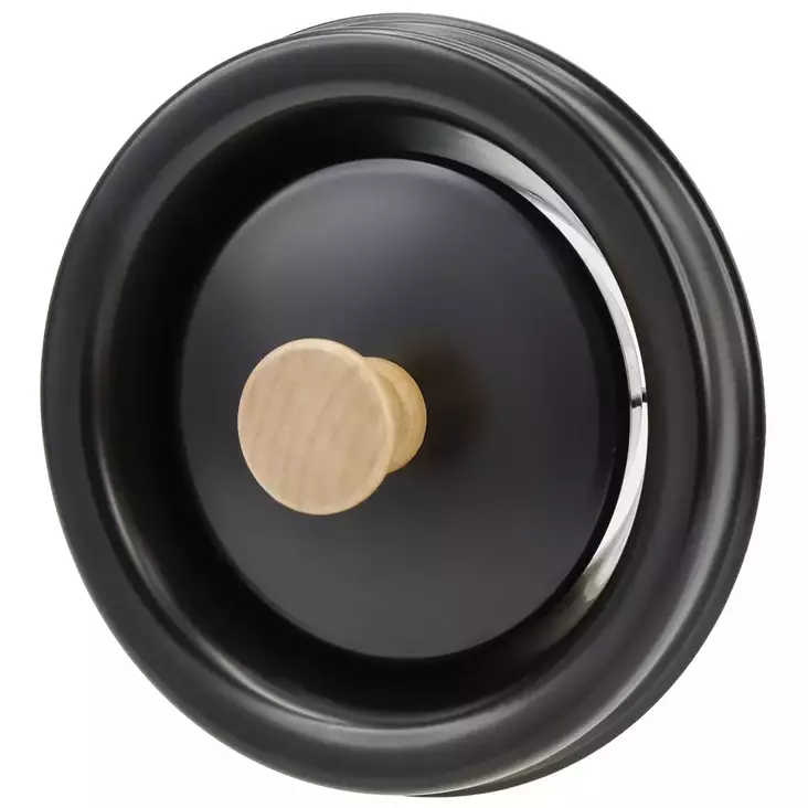 Poistoilmaventtiili 100mm sauna musta - Poistoilmapuhaltimet ja ilmanvaihto - 6438140159250 - 1