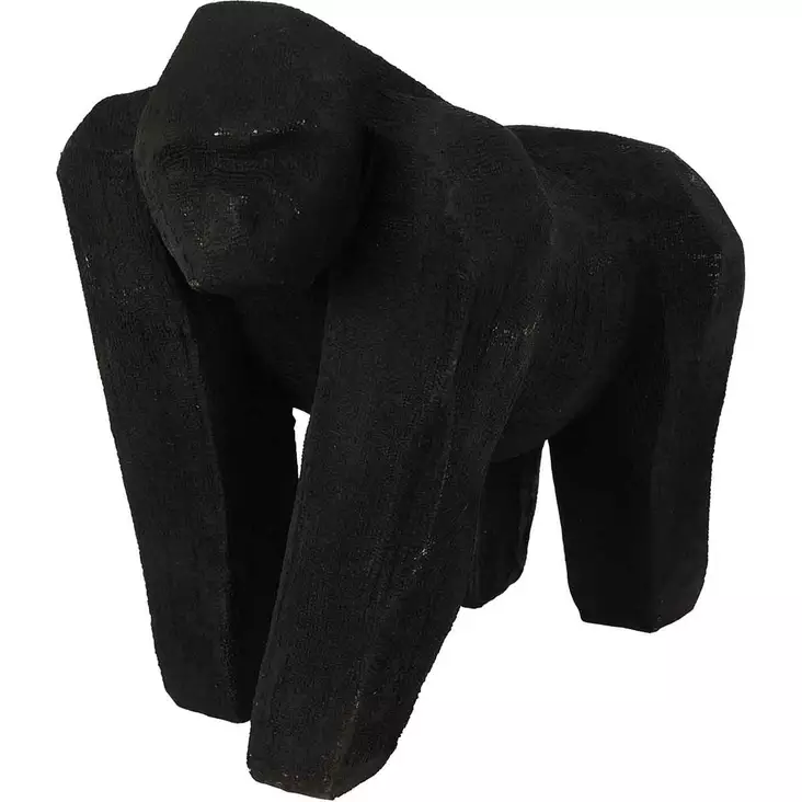 Gorilla koriste esine 23 cm musta - Koriste-esineet - 8720573935210 - 1