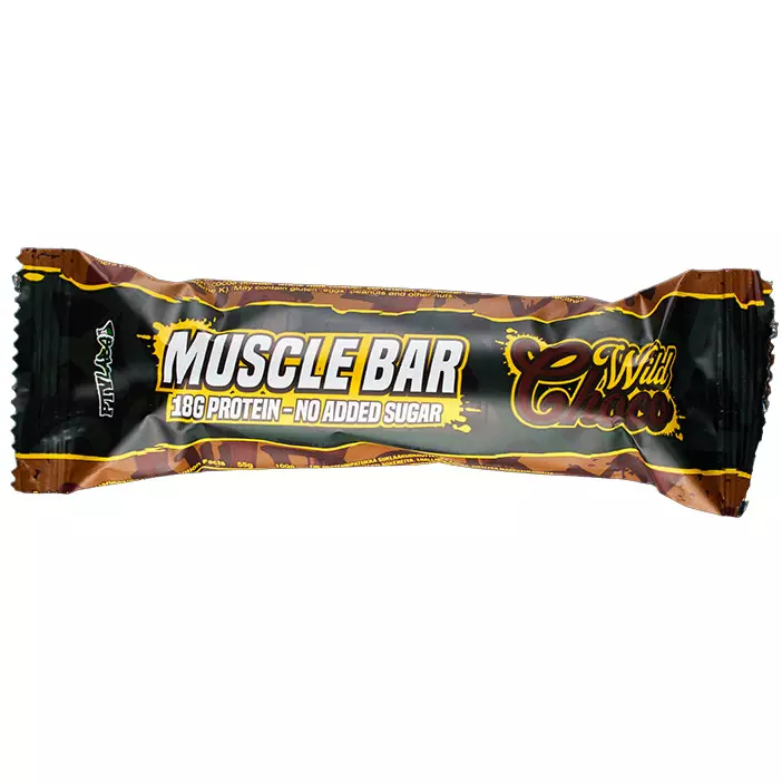 Wild choco proteiinipatukka muscle bar - Proteiinipatukat - 6429811102040 - 1