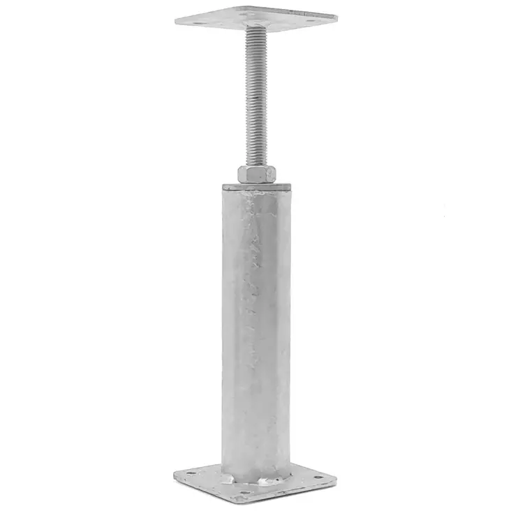 säädettävä pilarikenkä 285-390mm terästä - Pilarikengät - 6409310041460 - 1
