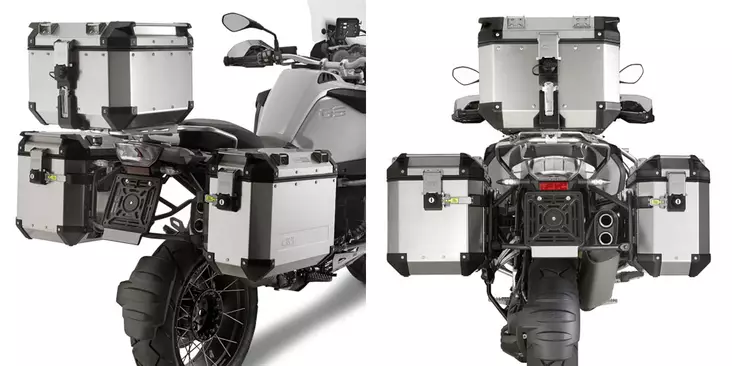 Putkisivutelineet Givi Trekker Outback BMW R1200GS - Moottoripyörän laukkujen kiinnityssarjat - 6438471334920 - 2
