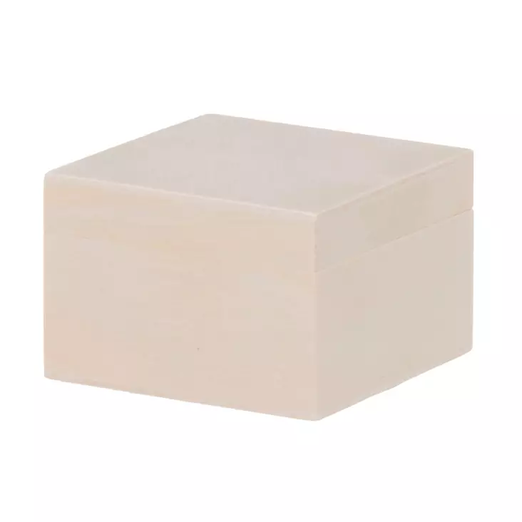 Puulaatikko kannella 8x8cm - Sisustuskorit - 6410416285030 - 1