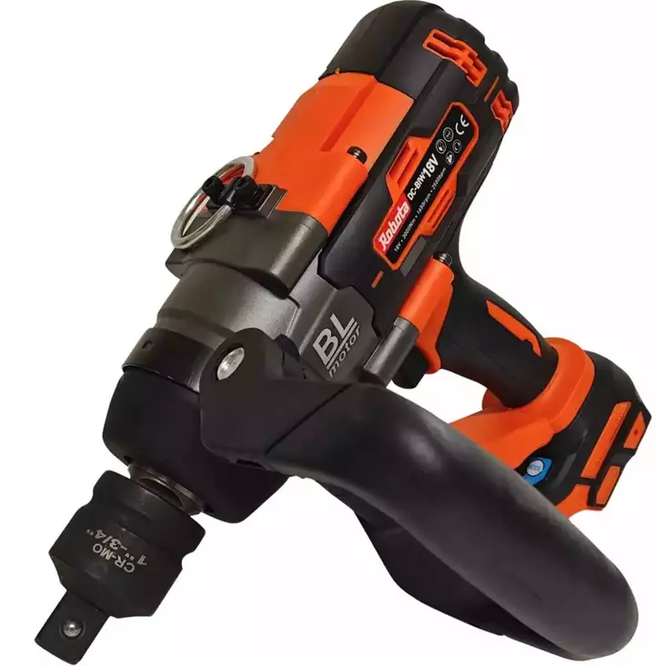 Robota akkumutterinväännin 1 tuuman karalla raskaaseen käyttöön - Mutterinvääntimet - 6438212131450 - 1