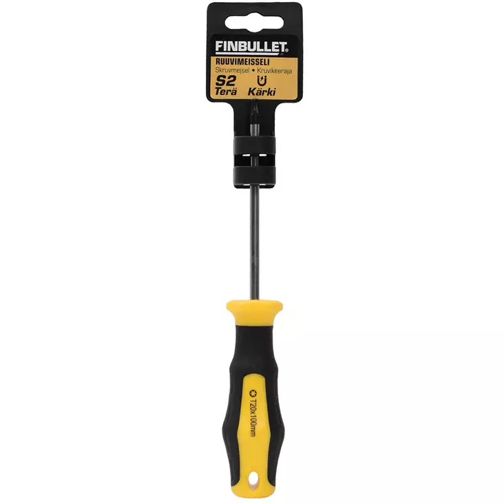 Finbullet ruuvimeisseli t20 x 100mm - Ruuvimeisselit - 6438152040720 - 1