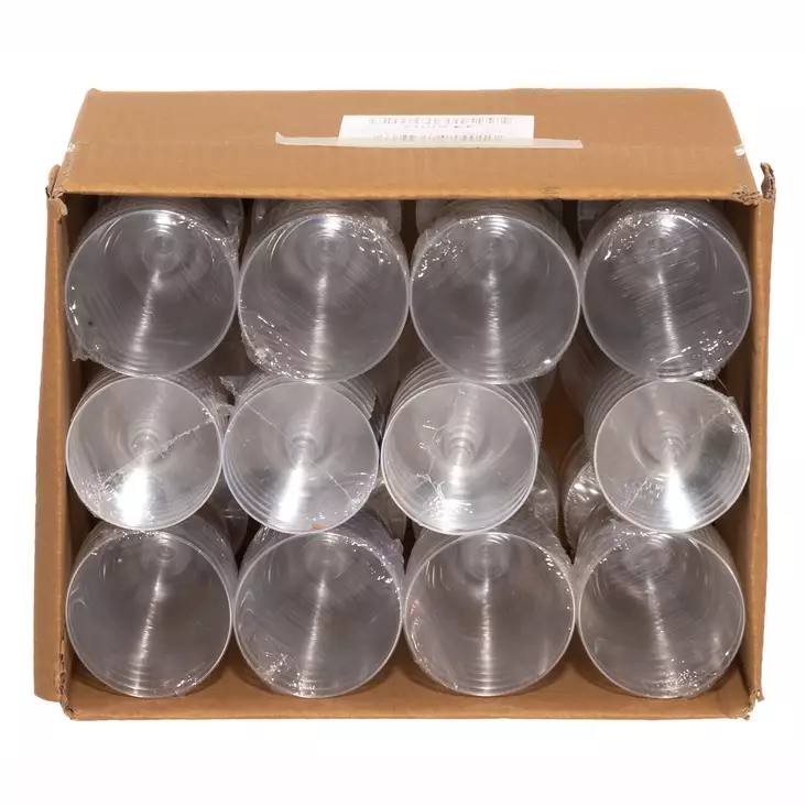 Kertakäyttö saana viinilasi kirkas 15cl 12x6kpl - Kertakäyttöruokailuvälineet ja servetit - 16410412864960 - 1