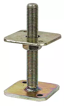 säätöjalka keltapassivoitu - Pilarikengät - 6409310040760 - 1