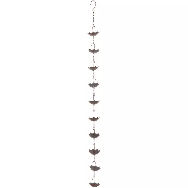 Sadeketju sateenvarjot valurutaa - Terassin sisustus ja muut pihakoristeet - 6410416443560 - 1