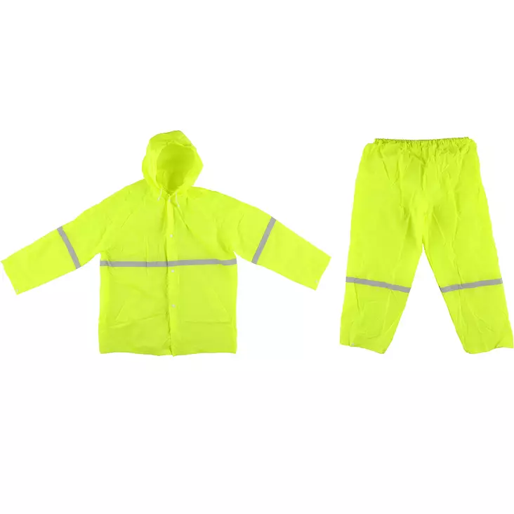 Aikuisten sadepuku keltainen - Sadesuojat ja hyttyssuojat - 6410413350700 - 1