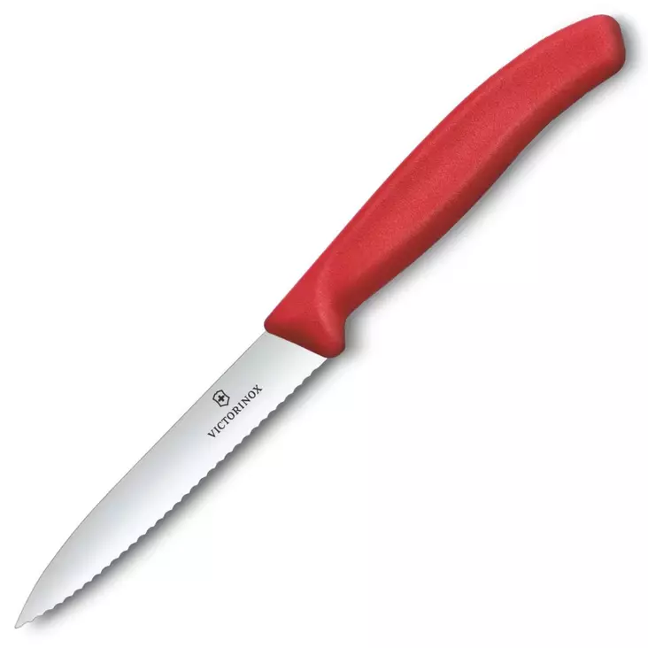 Sahalaitainen juuresveitsi 10cm victorinox swiss classic - Keittiöveitset, sakset ja leikkurit - 7613329191330 - 1