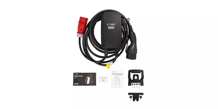 Sähköautolaturi CTEK NJORD GO 11kW Type 2 - Sähköauton latauslaitteet ja kaapelit - 7340103405030 - 2