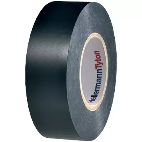 Hellermanntyton pvc sähköteippi musta 19 mm - Sähköteipit ja vulkanointiteipit - 4031026479880 - 1