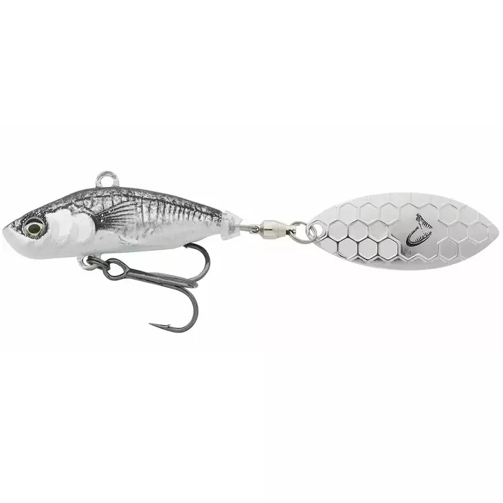 Savage gear tailspin lippauistin 6,5cm 9g black silver - Lippauistimet - 5706301768070 - 1