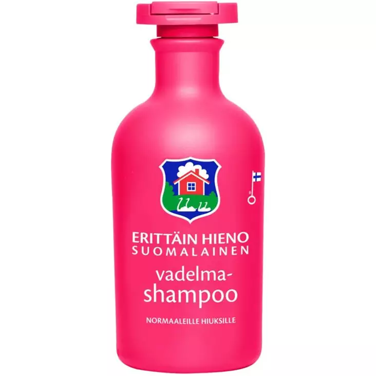 Erittäin hieno suomalainen vadelmashampoo - Shampoot - 6412203102810 - 1