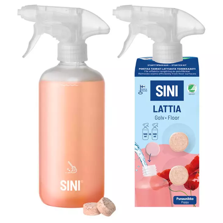 Sini lattian puhdistusaine starttipakkaus - Puhdistusliinat ja pesusienet - 6423800070280 - 1