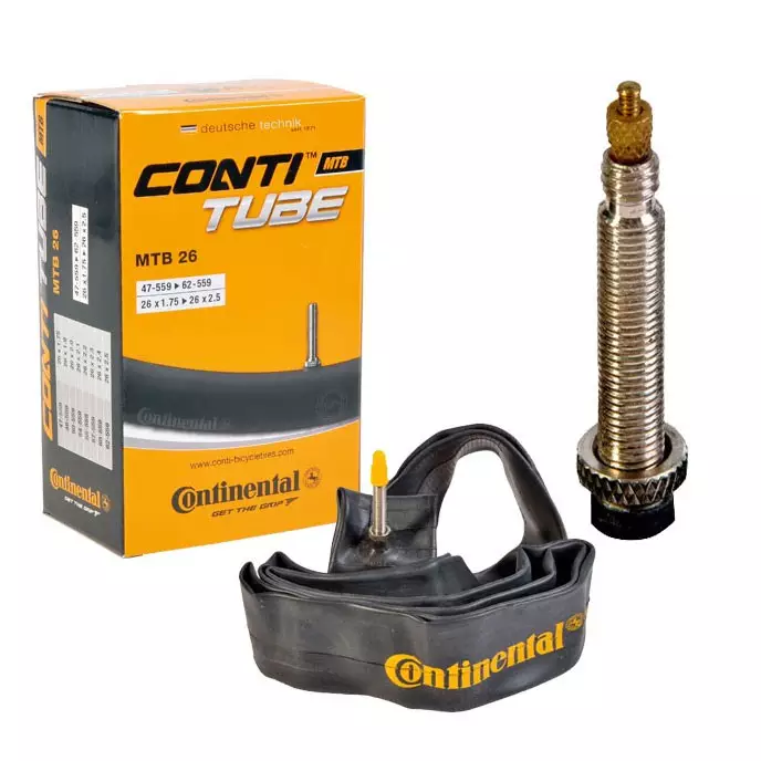 Pyörän sisä rengas - Polkupyörän sisärenkaat 29", 28" ja 26" - 4019238556940 - 1