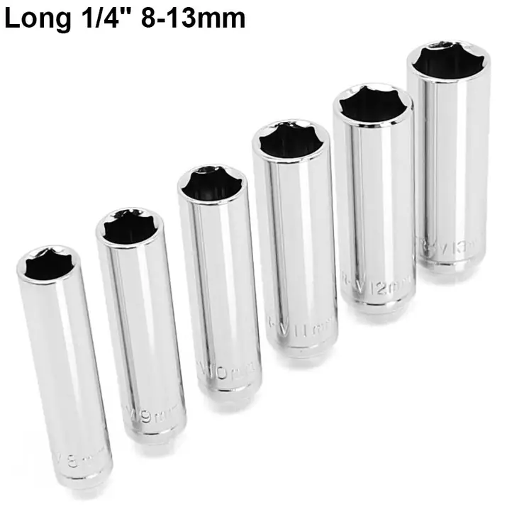 Syvähylsysarja 1/4" - Työkalusarjat ja hylsysarjat - 6430032153100 - 1