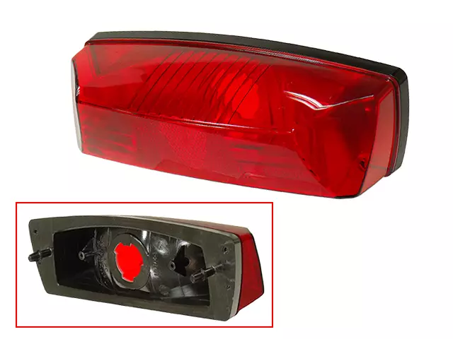 Takalyhty moottorikelkkaan Sno-X Arctic Cat - Takavalot ja -osat moottorikelkkaan - 6438235028690 - 2