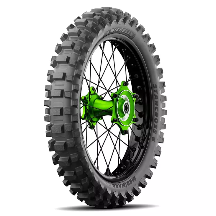 Takarengas Michelin 120/90-18 Starcross 6 MH - Motocrosspyörän 18" renkaat - 6438471301830 - 2