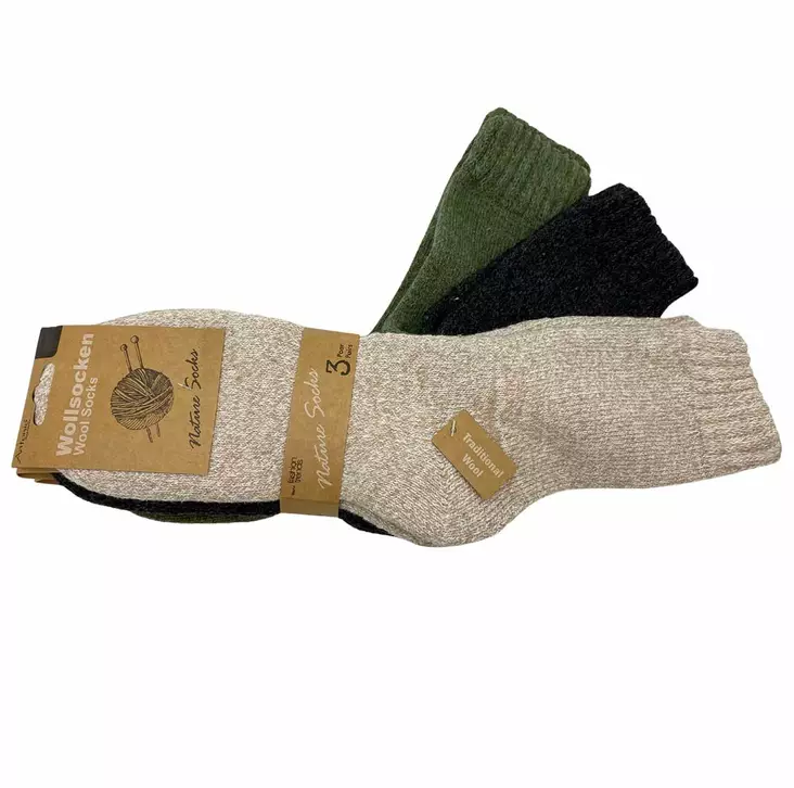 Villasukat 3 paria - Sukat ja vyöt - 4047445482790 - 1